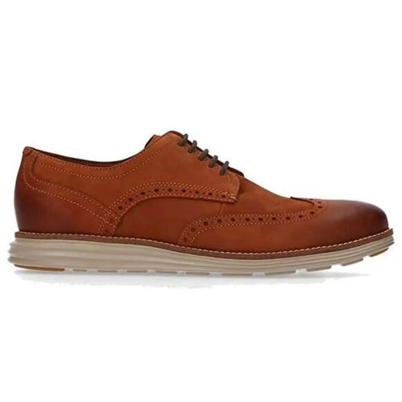 Cole Haan Men\'s Original Grand Shortwing Oxford Shoes Size 8.5 Brown main image 9